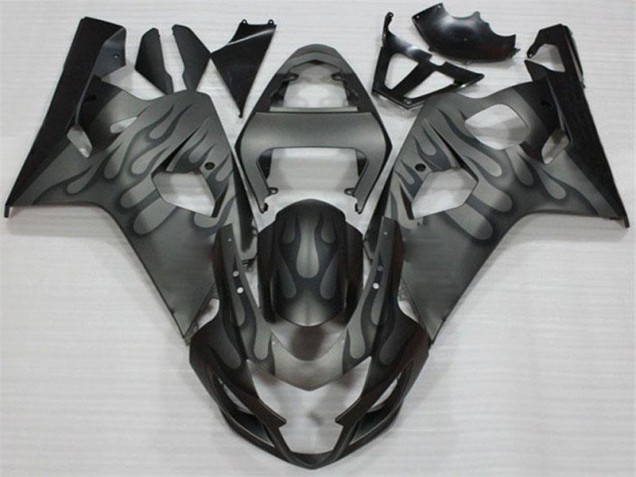 Negro Gris Carenado Moto GSXR 600 / 750 K4 04-05