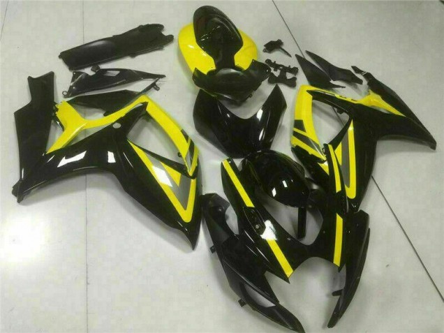 Negro Kit ABS Carenado Motocicleta GSXR 600 / 750 K6 06-07 Negro Kit ABS Carenado Motocicleta GSXR 600 / 750 K6 06-07