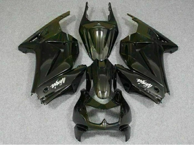Negro Kit Carenado ABS Completo EX250 08-12 Negro Kit Carenado ABS Completo EX250 08-12