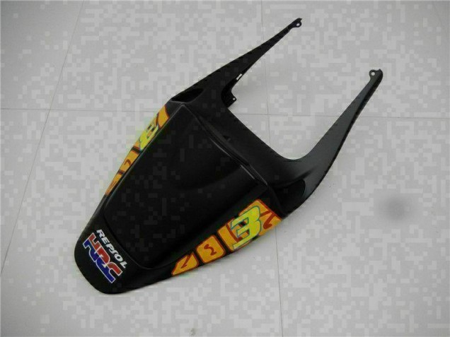 Negro Kit Completo Carenado Moto CBR 600 RR 05-06 Negro Kit Completo Carenado Moto CBR 600 RR 05-06