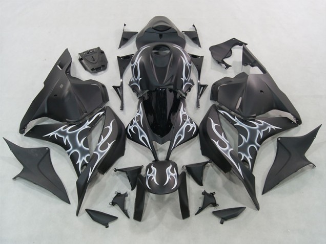 Negro Kit Completo Carenado Moto CBR 600 RR 07-08 Negro Kit Completo Carenado Moto CBR 600 RR 07-08