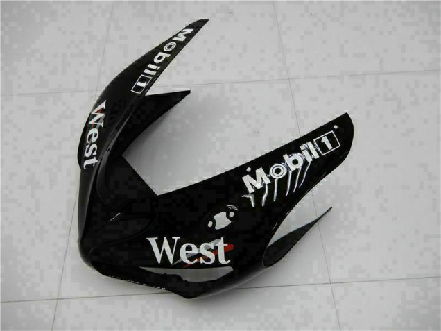 Negro Kit Completo Carenado Moto ZX6R 05-06 Negro Kit Completo Carenado Moto ZX6R 05-06