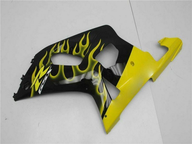 Negro Kits Carenado Moto GSXR 600 / 750 K1 K2 K3 01-03