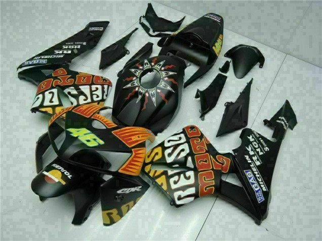 Negro Kits Completo Carenado Moto ABS CBR 600 RR 05-06 Negro Kits Completo Carenado Moto ABS CBR 600 RR 05-06