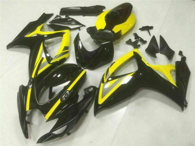 Negro Kits Completo Carenado Moto GSXR 600 / 750 K6 06-07 Negro Kits Completo Carenado Moto GSXR 600 / 750 K6 06-07