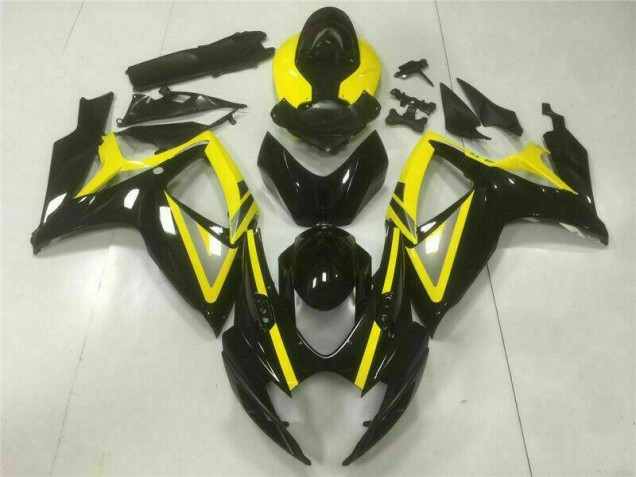 Negro Kits Completo Carenado Moto GSXR 600 / 750 K6 06-07 Negro Kits Completo Carenado Moto GSXR 600 / 750 K6 06-07