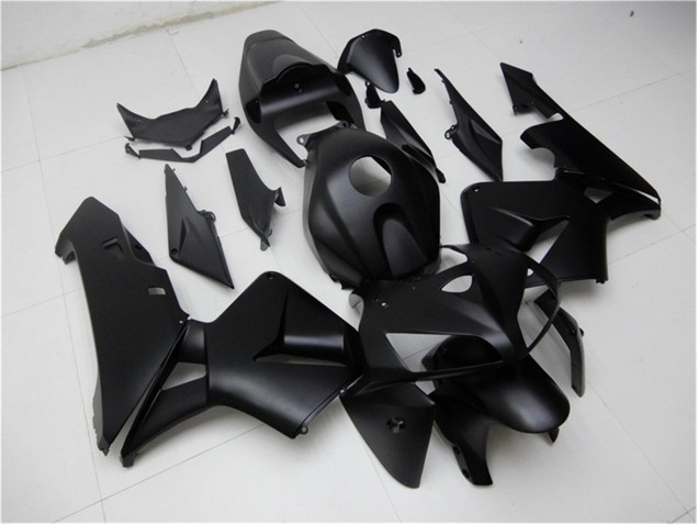 Negro Mate ABS Moto Plástico CBR 600 RR 05-06 Negro Mate ABS Moto Plástico CBR 600 RR 05-06