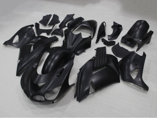 Negro Mate ABS Moto Plástico ZX14R ZZR 1400 06-11 Negro Mate ABS Moto Plástico ZX14R ZZR 1400 06-11