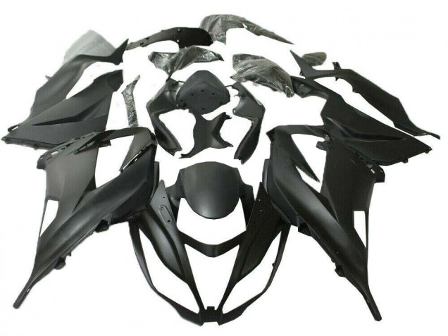 Negro Mate ABS Moto Plástico ZX6R 13-18 Negro Mate ABS Moto Plástico ZX6R 13-18