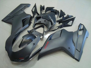 Negro Mate Carenado Moto Ducati 848 1098 1198 07-14