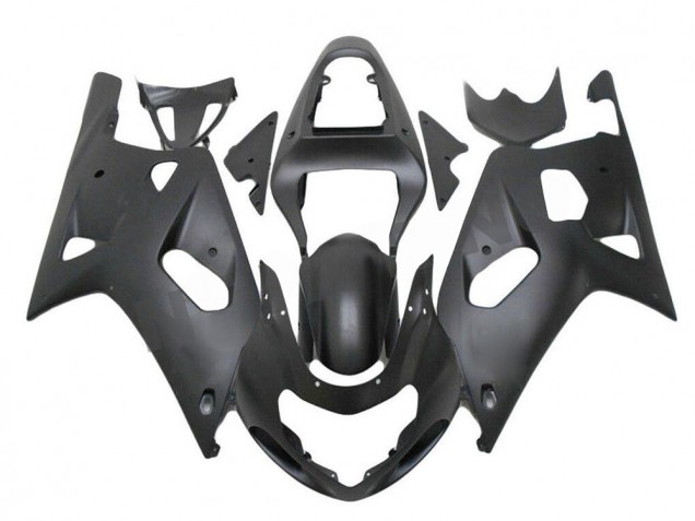Negro Mate Carenado Moto GSXR 600 / 750 K1 K2 K3 01-03 Negro Mate Carenado Moto GSXR 600 / 750 K1 K2 K3 01-03