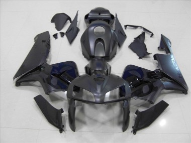 Negro Mate Cráneo Carenado Moto CBR 600 RR 05-06