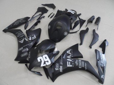 Negro Mate Gris Calcomanías 29 Carenado Moto CBR 1000 RR 12-16