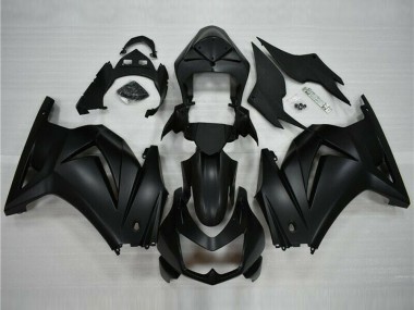 Negro Mate Kit Completo Carenado Moto EX250 08-12