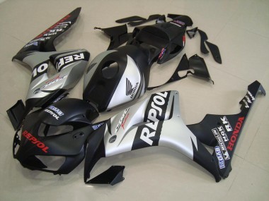 Negro Mate Plata Repsol Kits Completo Carenado Moto CBR 1000 RR 06-07