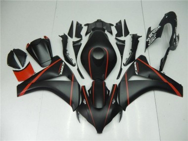 Negro Mate Rojo Carenado Moto CBR 1000 RR 08-11