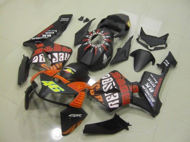 Negro Mate Rossi Carenado Moto CBR 600 RR 05-06