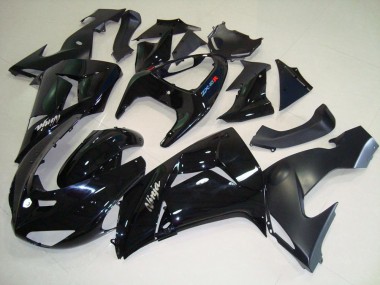 Negro Negro Mate Carenado Moto ZX10R 06-07