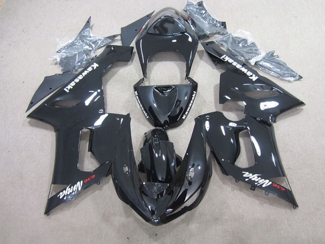 Negro Ninja 636 Moto Plástica ZX6R 05-06 Negro Ninja 636 Moto Plástica ZX6R 05-06