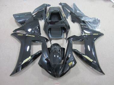 Negro Oro Calcomanías Carenado Moto R1 02-03