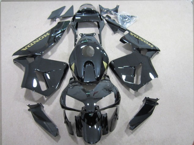 Negro Oro Calcomanías Kits Completo Carenado Moto ABS CBR 600 RR 03-04 Negro Oro Calcomanías Kits Completo Carenado Moto ABS CBR 600 RR 03-04