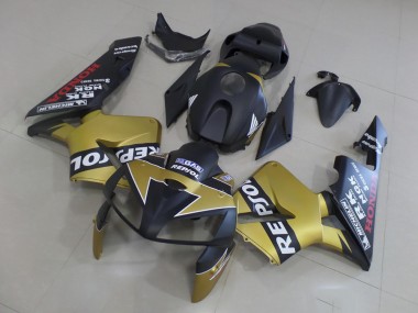 Negro Oro Repsol Carenado Moto CBR 600 RR 05-06