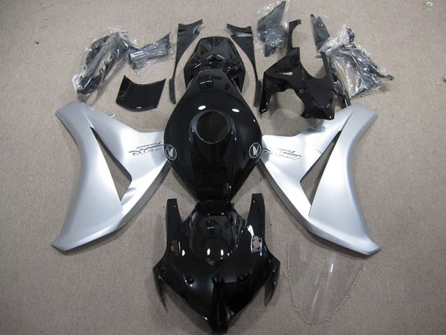 Negro Plata Fireblade Carenado Moto CBR 1000 RR 08-11 Negro Plata Fireblade Carenado Moto CBR 1000 RR 08-11