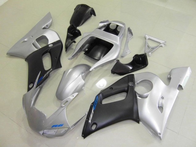 Negro Plata Inyección Kits Carenado Moto R6 98-02 Negro Plata Inyección Kits Carenado Moto R6 98-02