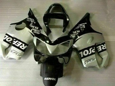 Negro Plata Repsol Carenado Moto CBR 600 F4i 01-03