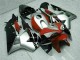 Negro Plata Rojo Carenado Moto CBR 600 RR 05-06 Negro Plata Rojo Carenado Moto CBR 600 RR 05-06