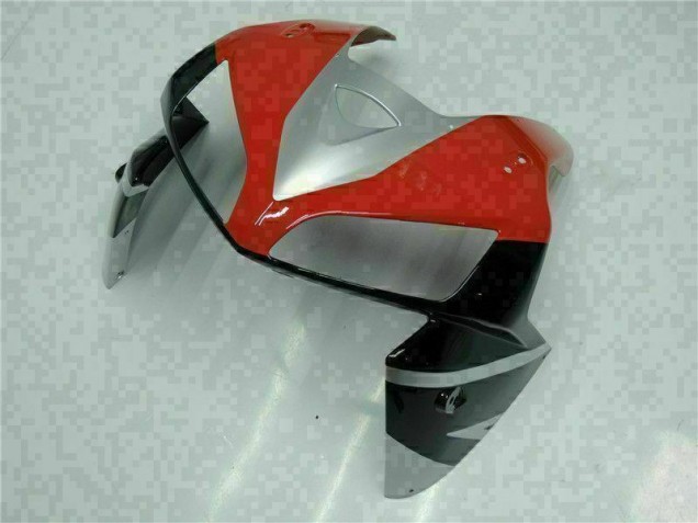 Negro Plata Rojo Carenado Moto CBR 600 RR 05-06 Negro Plata Rojo Carenado Moto CBR 600 RR 05-06
