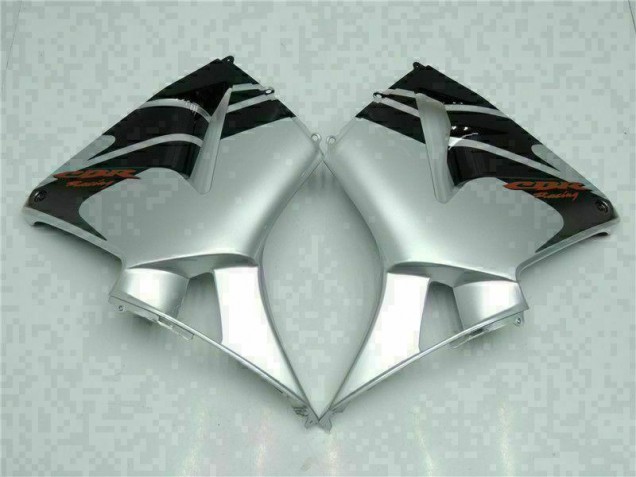 Negro Plata Rojo Carenado Moto CBR 600 RR 05-06 Negro Plata Rojo Carenado Moto CBR 600 RR 05-06