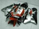 Negro Plata Rojo Carenado Moto CBR 600 RR 05-06 Negro Plata Rojo Carenado Moto CBR 600 RR 05-06