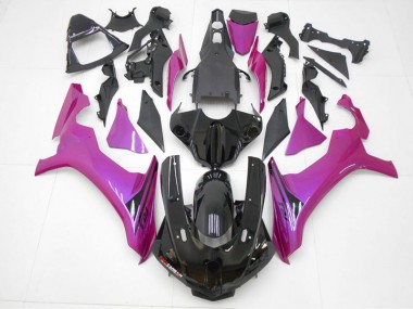 Negro Púrpura Rojo Carenado Moto R1 15-19