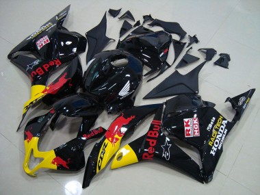 Negro Red Bull ABS Kits Carenado Moto CBR 600 RR 09-12