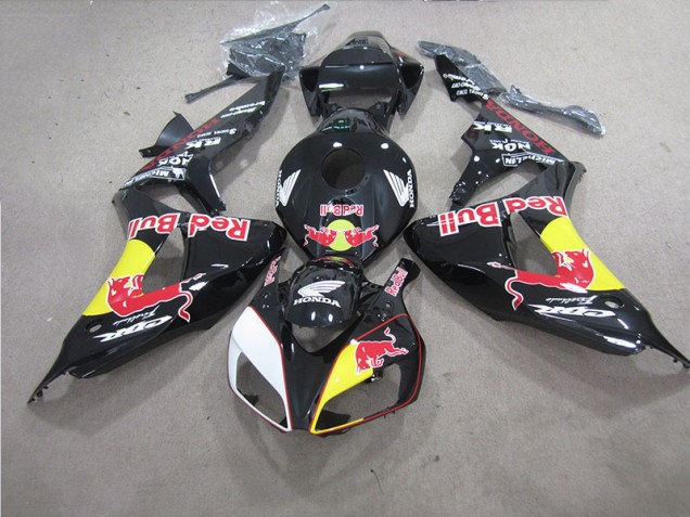Negro Red Bull Carenado Moto & Plástico CBR 1000 RR 06-07