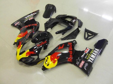 Negro Red Bull Carenado Moto R1 00-01