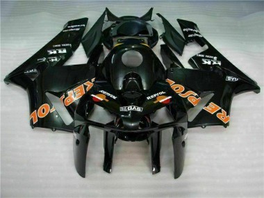 Negro Repsol Kits Completo Carenado Moto ABS CBR 600 RR 05-06