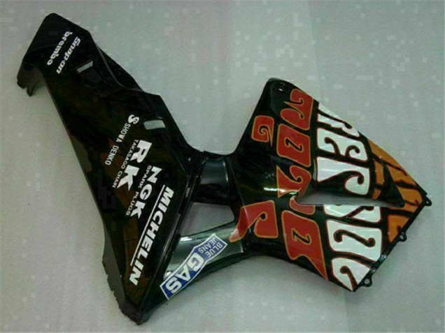 Negro Rojo Amarillo 46 Carenado Moto CBR 600 RR 05-06 Negro Rojo Amarillo 46 Carenado Moto CBR 600 RR 05-06