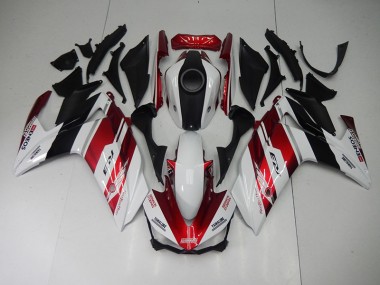 Negro Rojo Blanco Carenado Moto R3 15-22