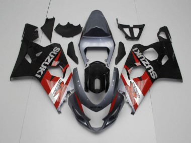 Negro Rojo Carenado Moto GSXR 750 K4 04-05