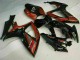 Negro Rojo Kits Carenado Moto GSXR 600 / 750 K6 06-07 Negro Rojo Kits Carenado Moto GSXR 600 / 750 K6 06-07