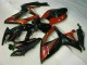 Negro Rojo Kits Carenado Moto GSXR 600 / 750 K6 06-07 Negro Rojo Kits Carenado Moto GSXR 600 / 750 K6 06-07