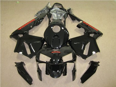 Negro Rojo Kits Completo Carenado Moto CBR 600 RR 05-06
