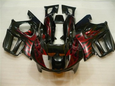 Negro Rojo Llama Carrocería Motocicletas CBR 600 F3 95-98