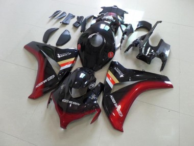 Negro Rojo Mugen ABS Moto Plástico CBR 1000 RR 08-11