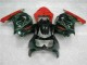 Negro Rojo Ninja Carenado Moto EX250 08-12 Negro Rojo Ninja Carenado Moto EX250 08-12