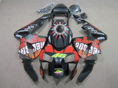 Negro Rojo Repsol 46 Carenado Moto CBR 600 RR 03-04