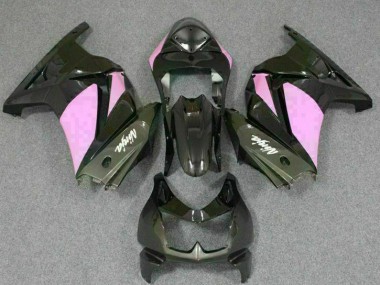 Negro Rosa Ninja Carenado Moto EX250 08-12