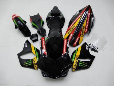 Negro Stanley Carenado Moto R1 15-19